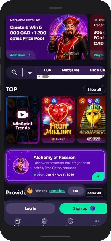 win-spirit-italy.it mobile
